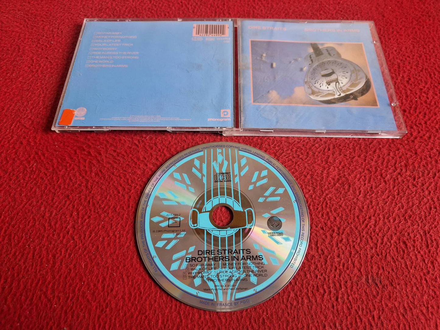 DIRE STRAITS BROTHERS IN ARMS CD