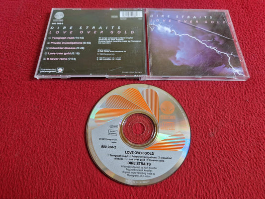 DIRE STRAITS LOVE OVER GOLD CD