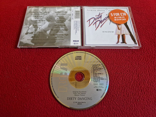DIRTY DANCING ORIGINAL SOUNDTRACK FROM THE VESTRON MOTION PICTURE CD