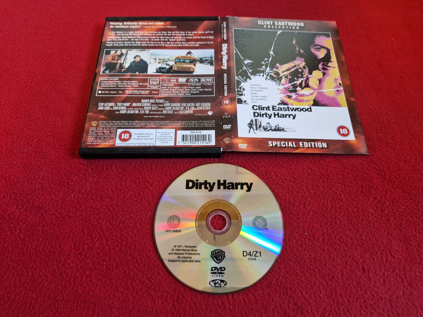 DIRTY HARRY DVD