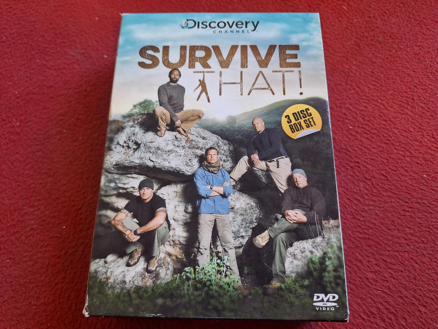 DISCOVERY CHANNEL SURVIVE THAT! BOX DVD