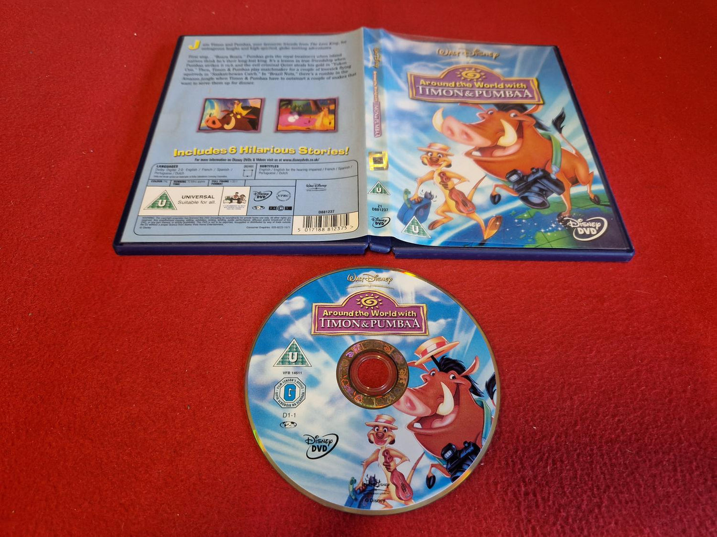 DISNEY AROUND THE WORLD WITH TIMON & PUMBAA till DVD