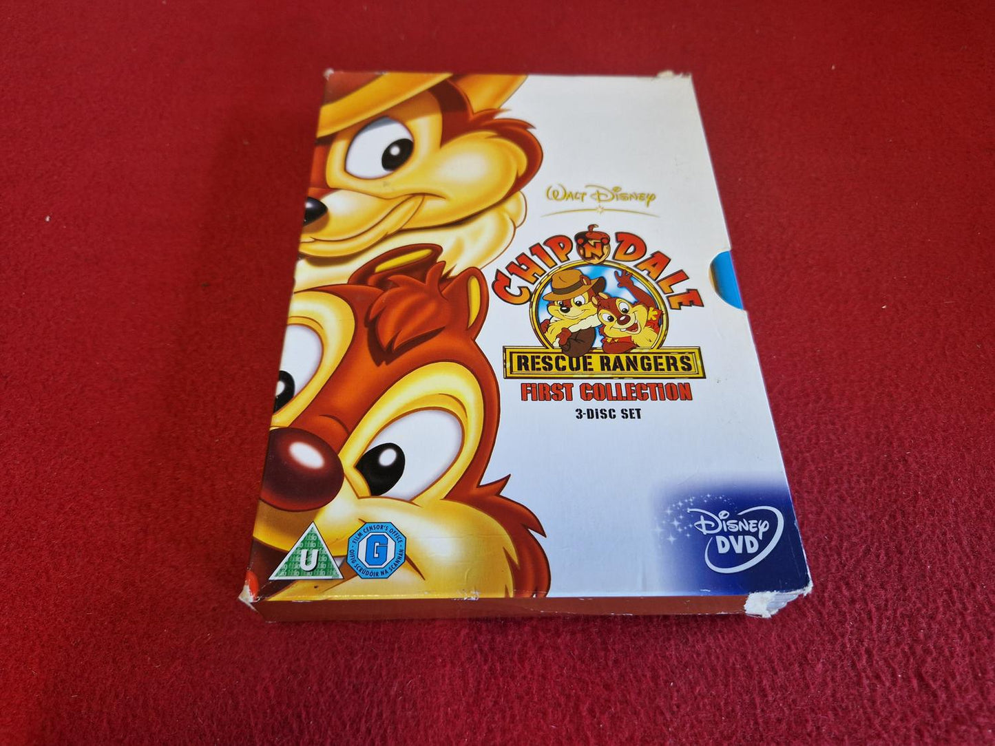 DISNEY CHIP N DALE RESCUE RANGERS FIRST COLLECTION BOX till DVD
