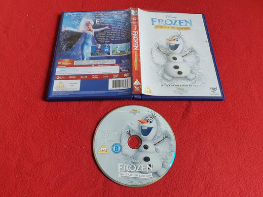DISNEY FROZEN SING-ALONG EDITION till DVD