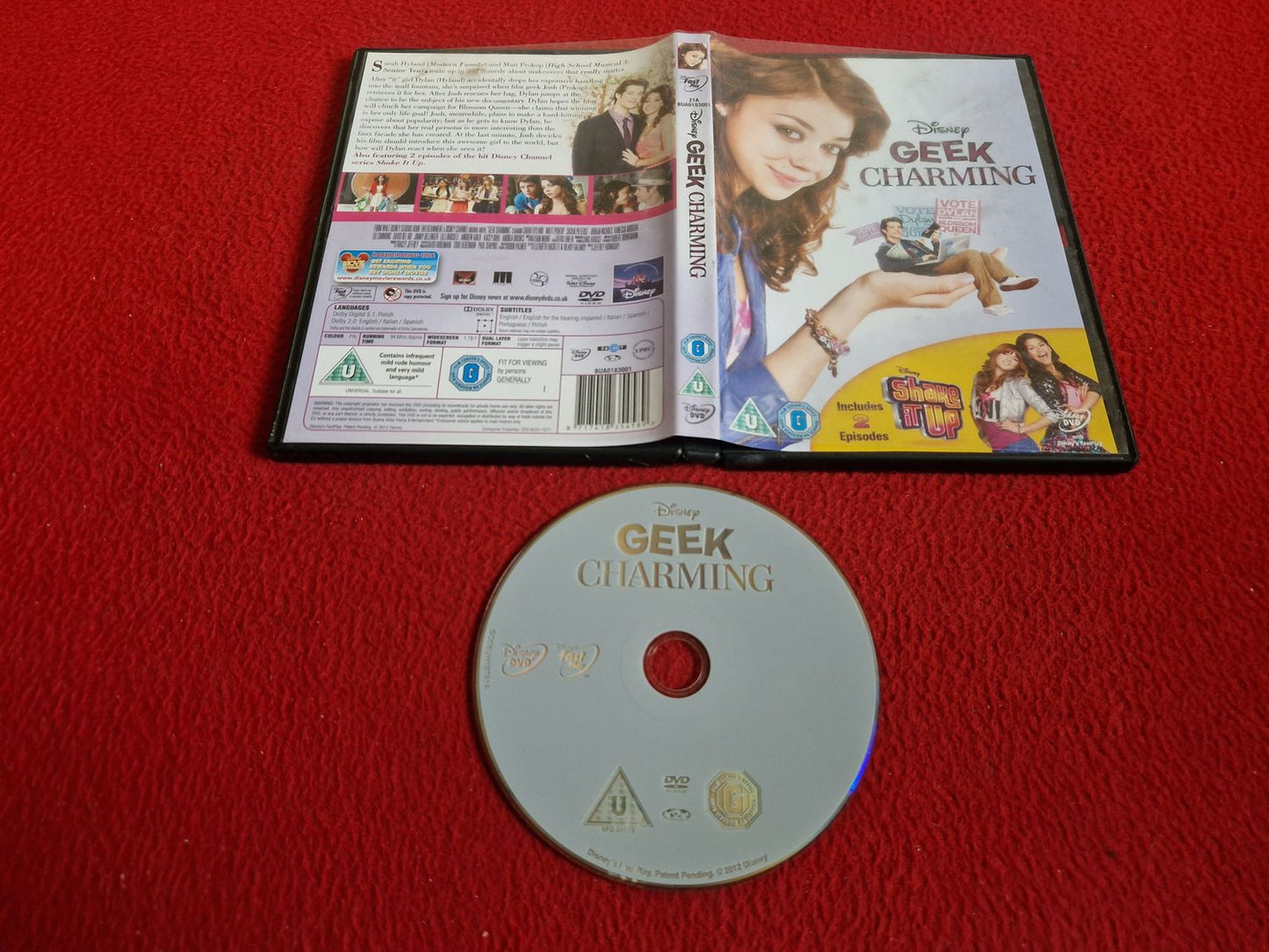 DISNEY GEEK CHARMING DVD