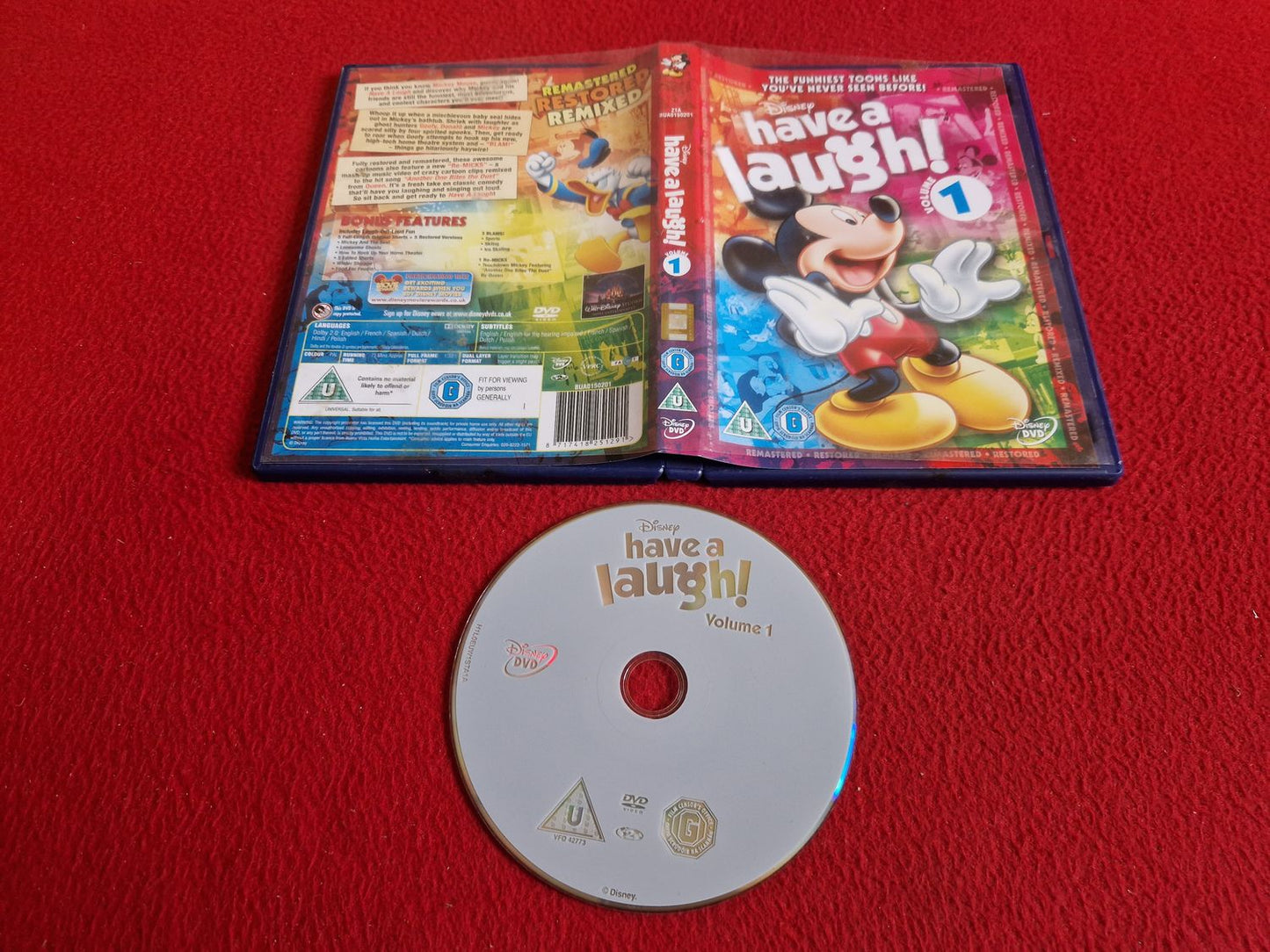 DISNEY HAVE A LAUGH VOLUME 1 DVD