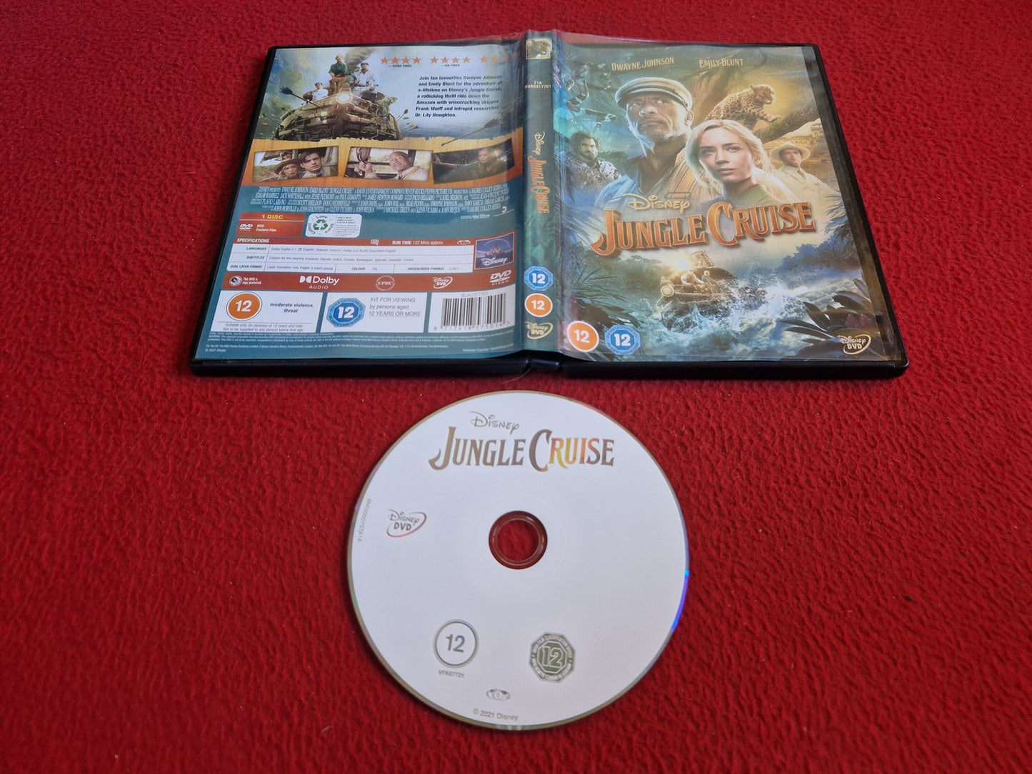 DISNEY JUNGLE CRUISE [ SVENSK TEXT ] DVD
