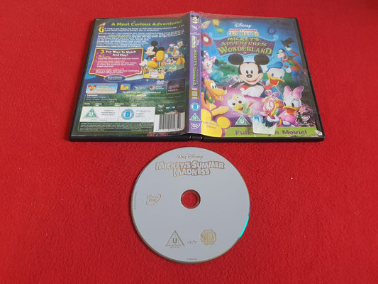 DISNEY MICKEY MOUSE CLUBHOUSE MICKEY'S ADVENTURES IN WONDERLAND till DVD
