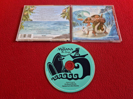 DISNEY MOANA THE SONGS CD
