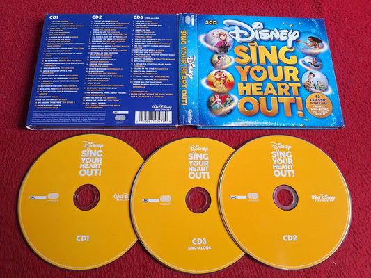 DISNEY SING YOUR HEART OUT CD BOX