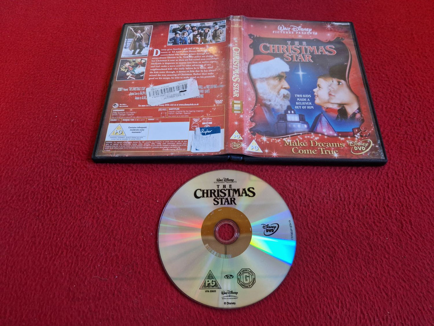 DISNEY THE CHRISTMAS STAR DVD