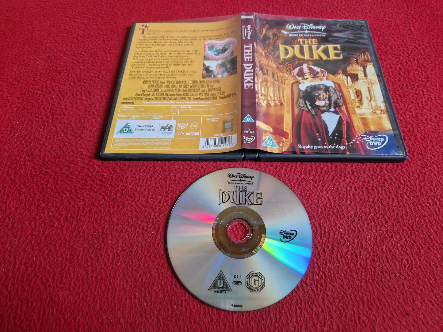 DISNEY THE DUKE DVD