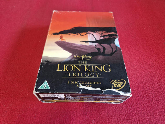 DISNEY THE LION KING TRILOGY BOX till DVD