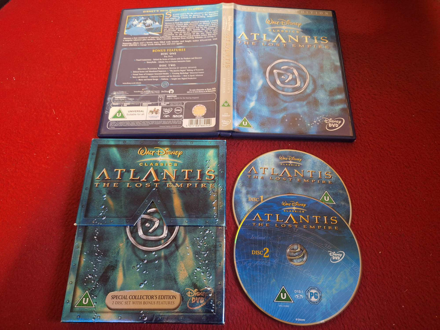 DISNEY THE LOST EMPIRE SPECIAL COLLECTOR'S EDITION DVD