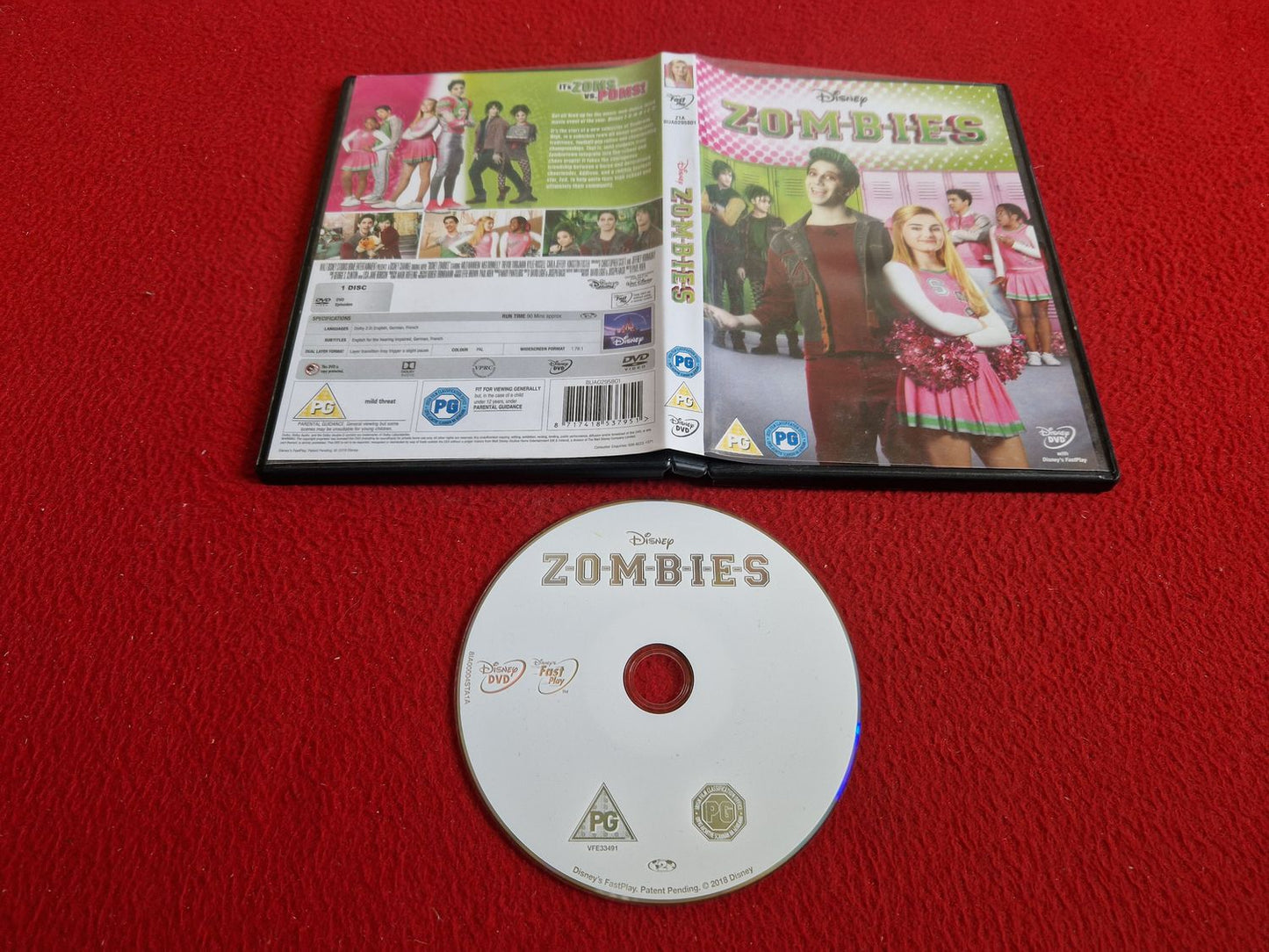 DISNEY ZOMBIES DVD