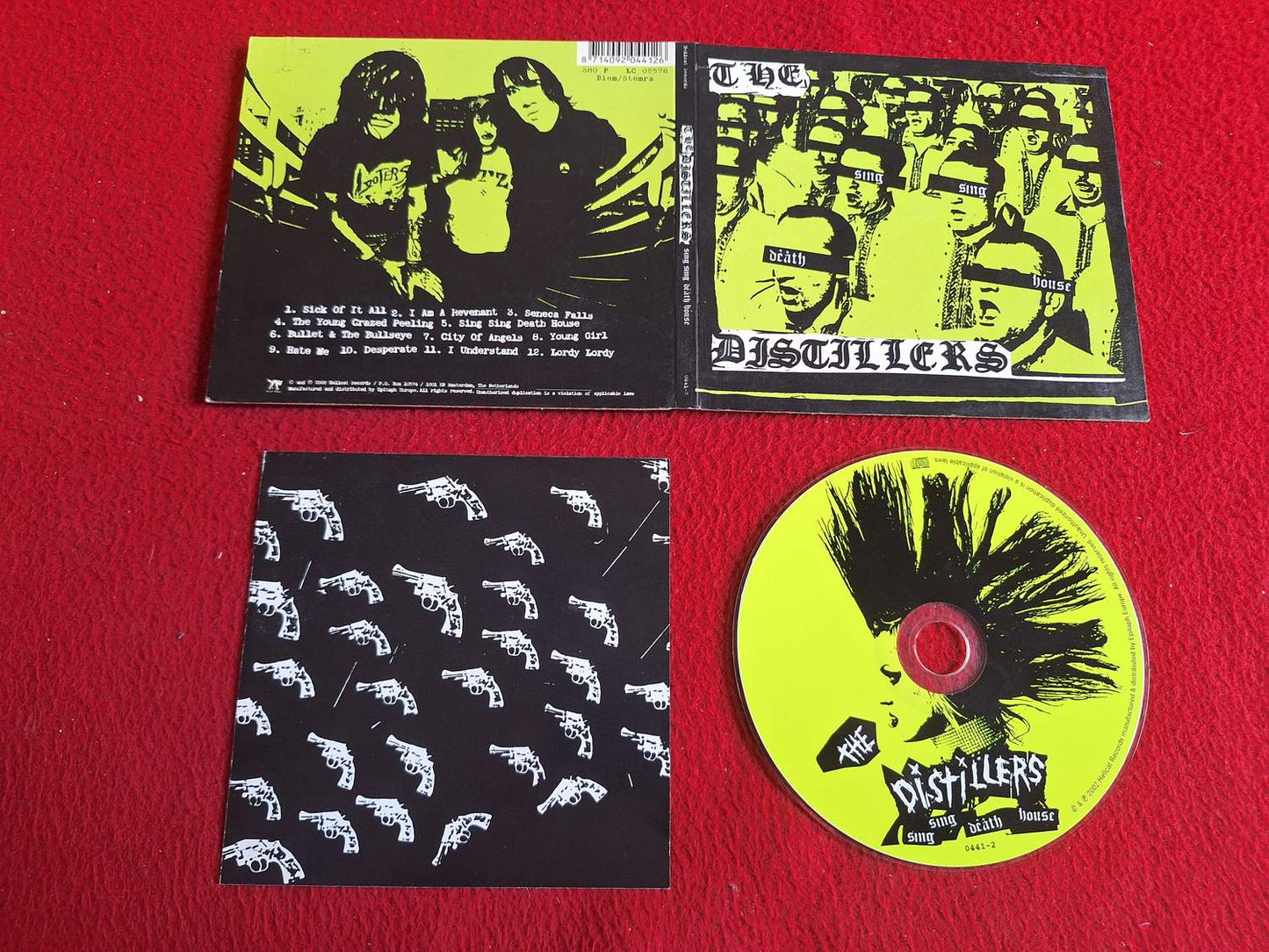DISTILLERS SING SIING DEATH HOUSE CD