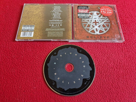 DISTURBED BELIEVE CD