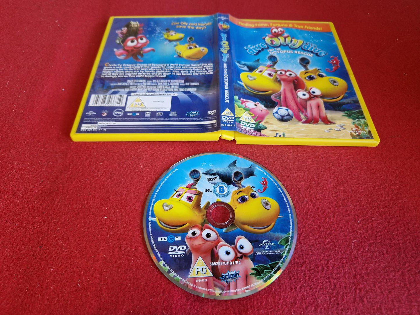 DIVE OLLY DIVE AND THE OCTOPUS RESCUE till DVD