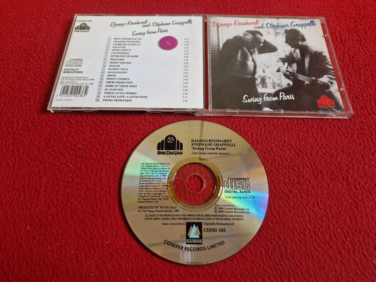 DJANGO REINHARDT STEPHANE GRAPPELLI SWING FROM PARIS CD