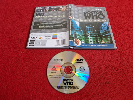 DOCTOR WHO RESURRECTION OF THE DALEKS DVD
