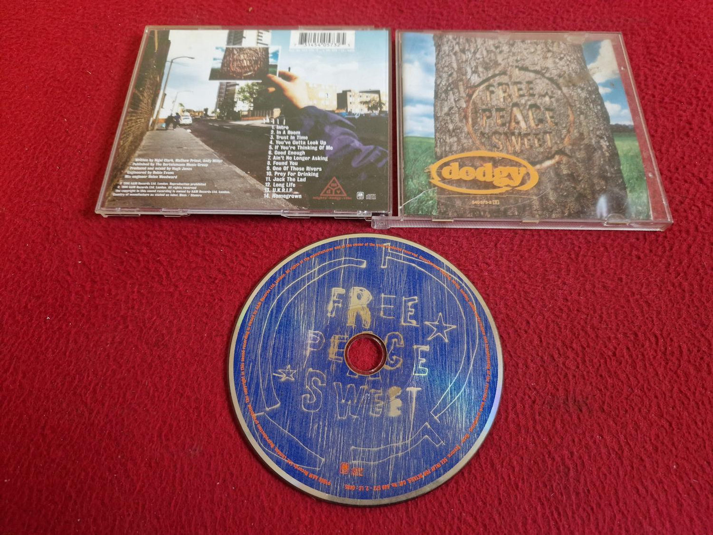DODGY FREE PEACE SWEET CD