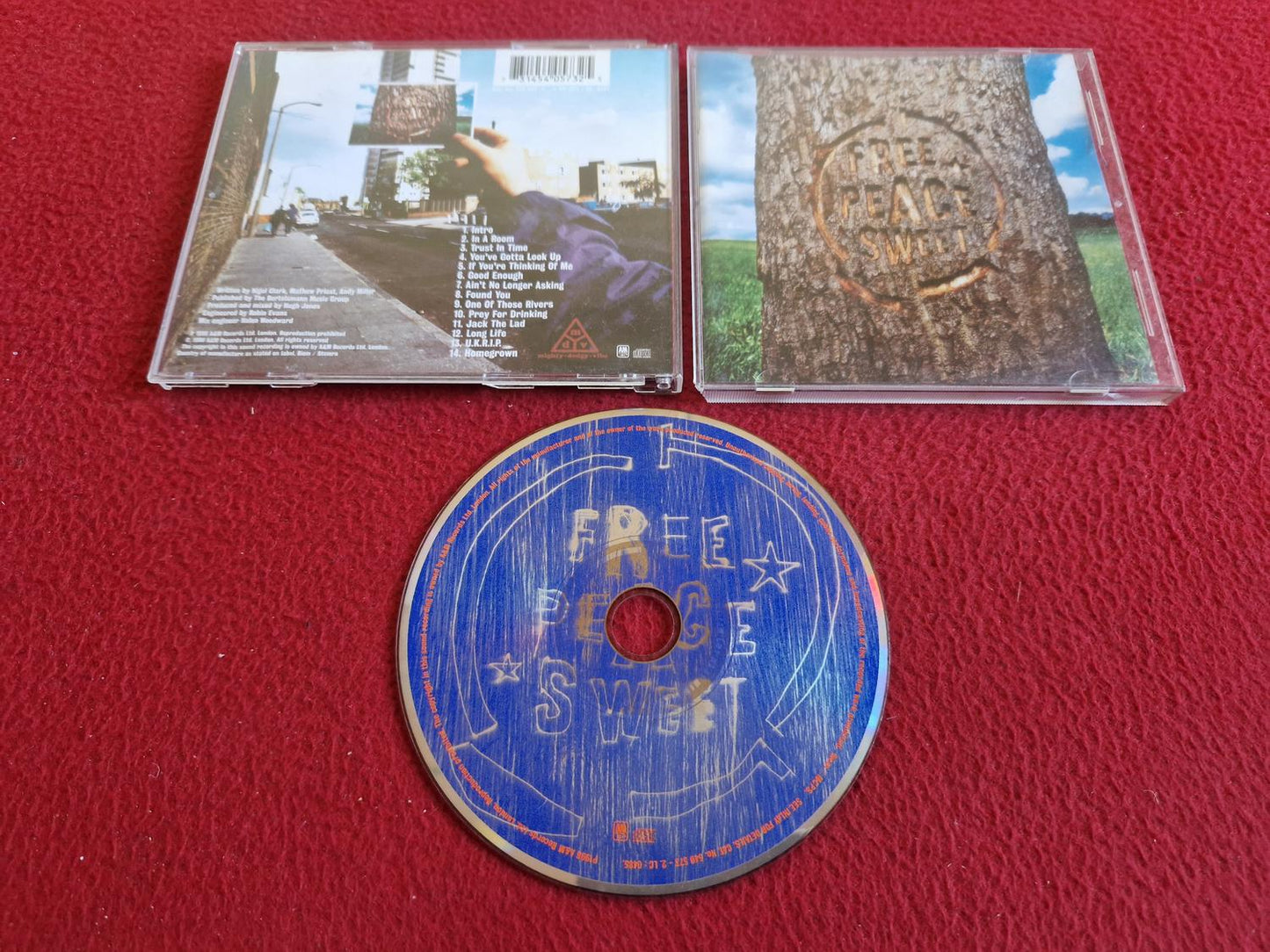 DODGY FREE PEACE SWEET CD