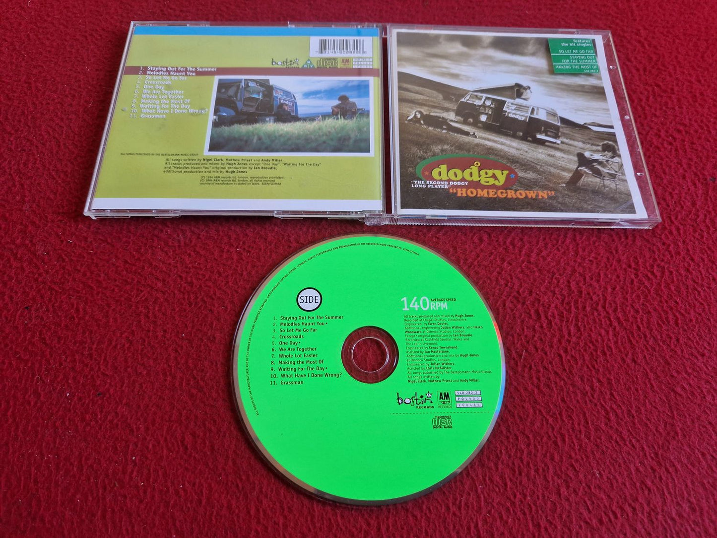 DODGY HOMEGROWN CD
