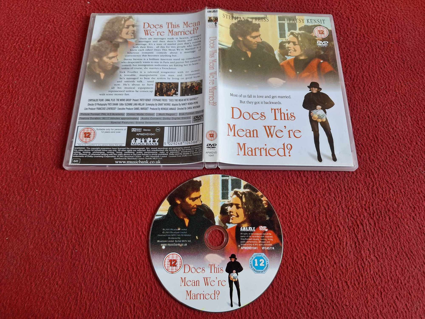 DOES THIS MEAN WE'RE MARRIED? DVD