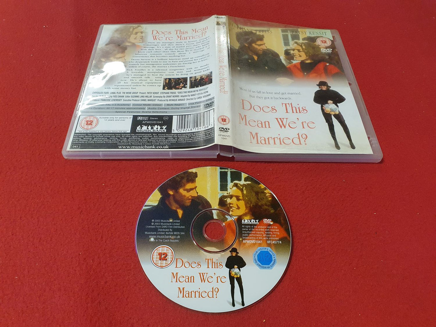 DOES THIS MEAN WE'RE MARRIED? till DVD