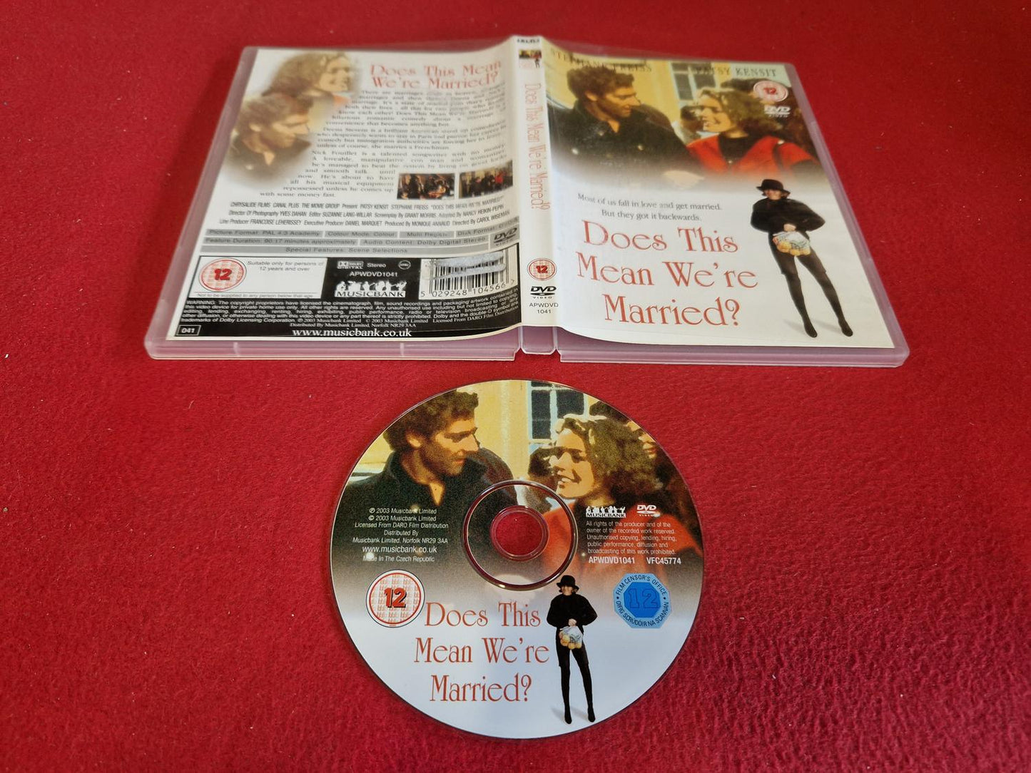 DOES THIS MEAN WERE MARRIED till DVD