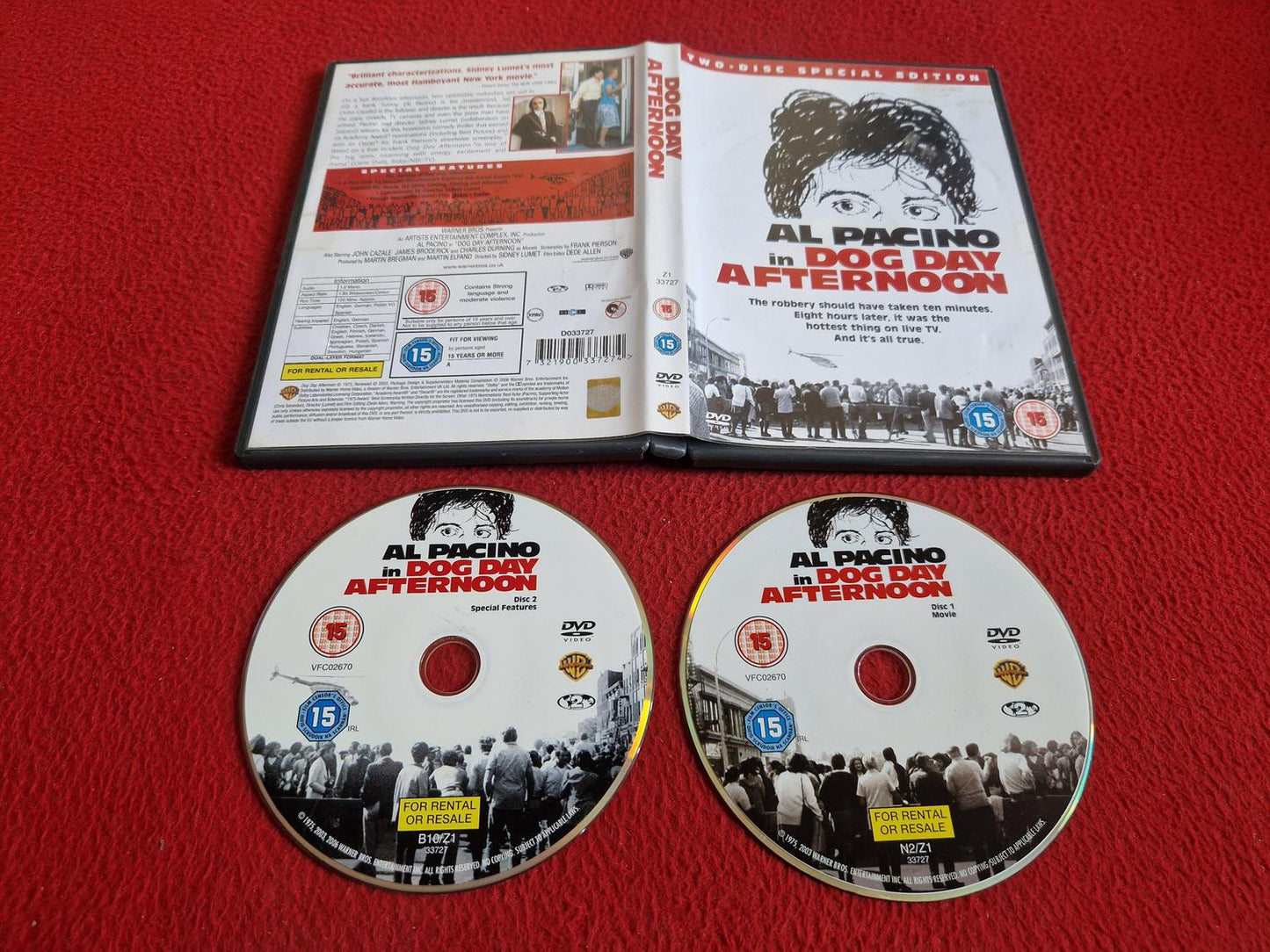 DOG DAY AFTERNOON DVD