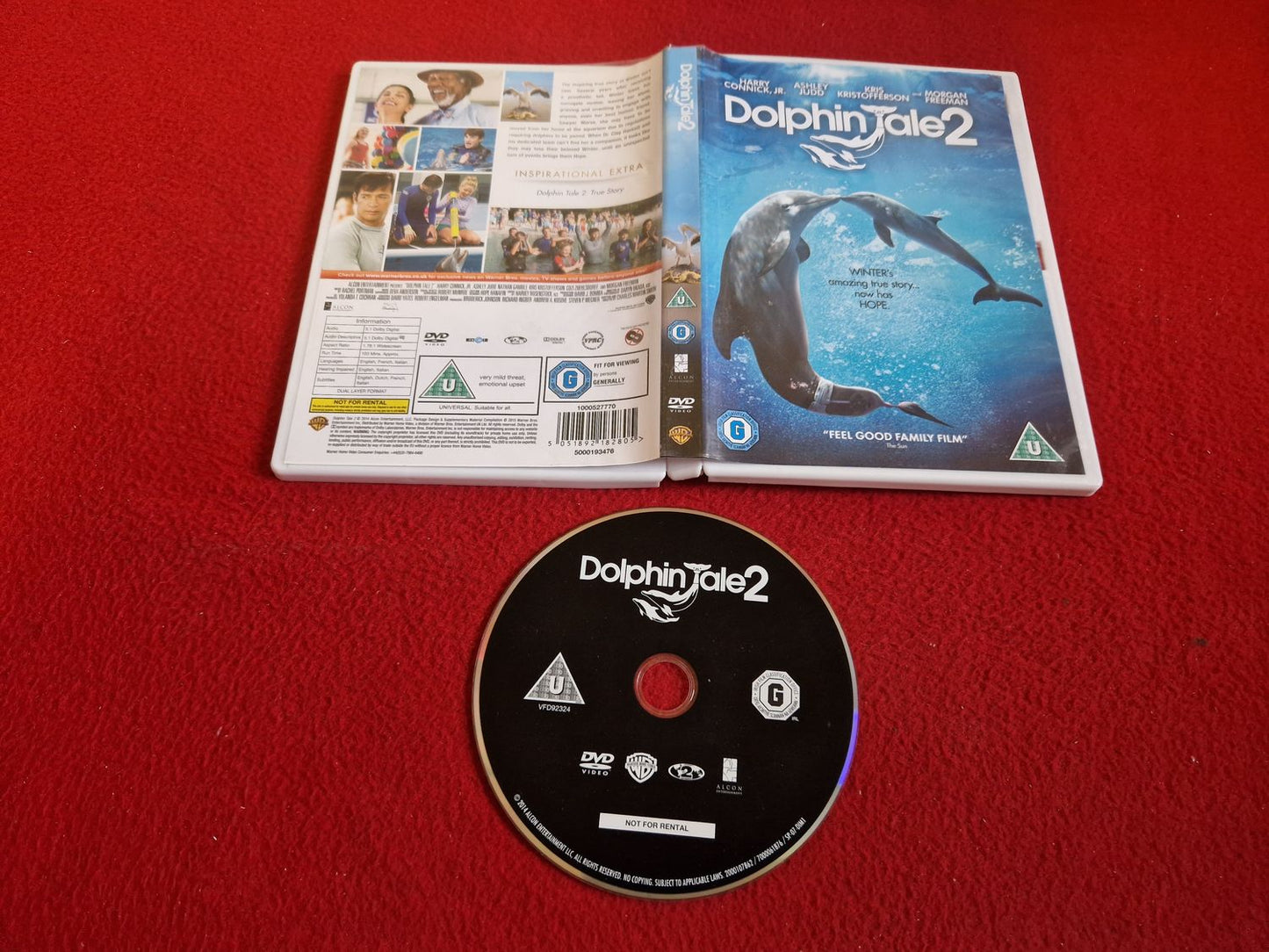 DOLPHIN TALE 2 DVD