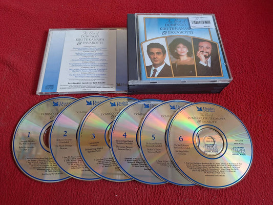 DOMINGO / KIRI TE KANAWA / PAVAROTTI THE BEST OF CD BOX