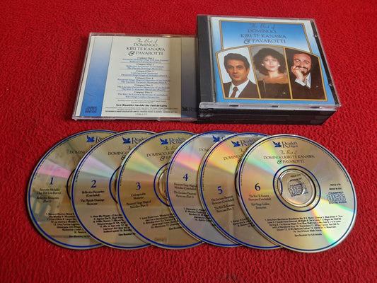 DOMINGO / KIRI TE KANAWA / PAVAROTTI THE BEST OF CD BOX