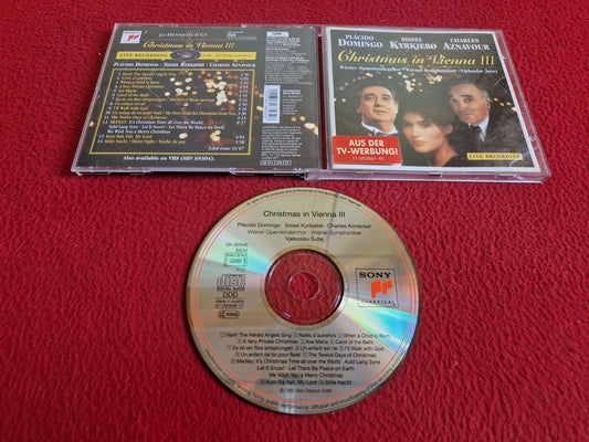 DOMINGO / KYRKJEBO / AZNAVOUR CHRISTMAS IN VIENNA III CD