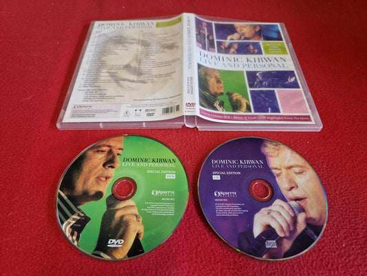 DOMINIC KIRWAN LIVE AND PERSONAL till DVD