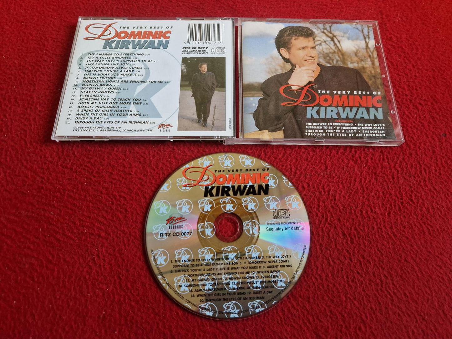 DOMINIC KIRWAN – THE VERY BEST OF DOMINIC KIRWAN CD