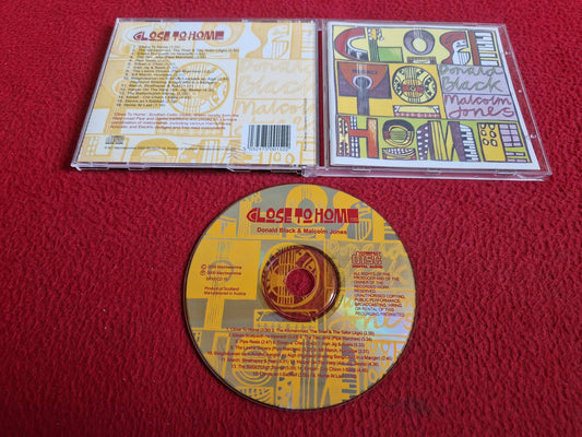DONALD BLACK & MALCOLM JONES CLOSE TO HOME CD