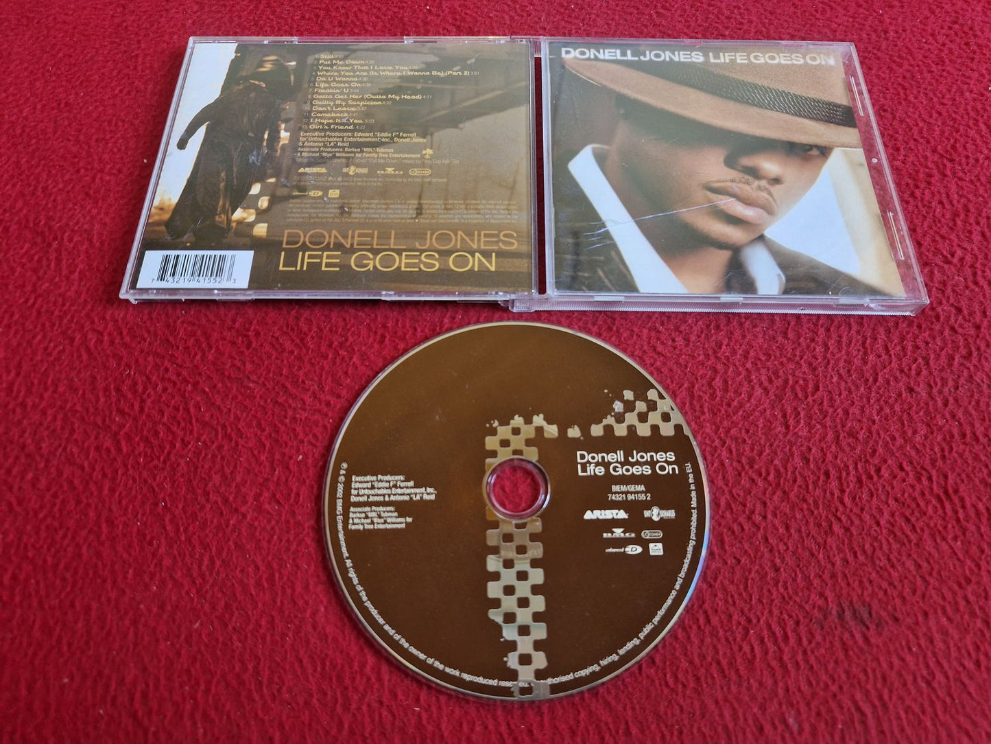 DONELL JONES LIFE GOES ON CD