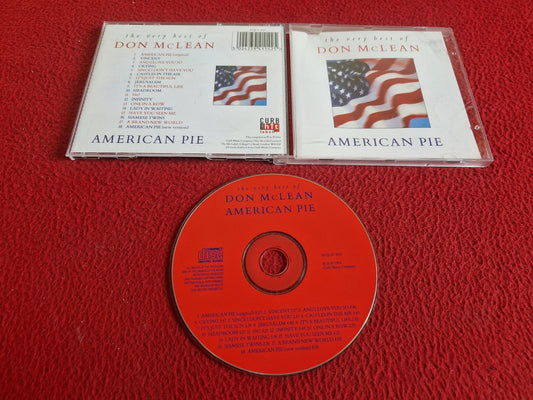 DON MCLEAN AMERICAN PIE THE VERY BEST OF CD