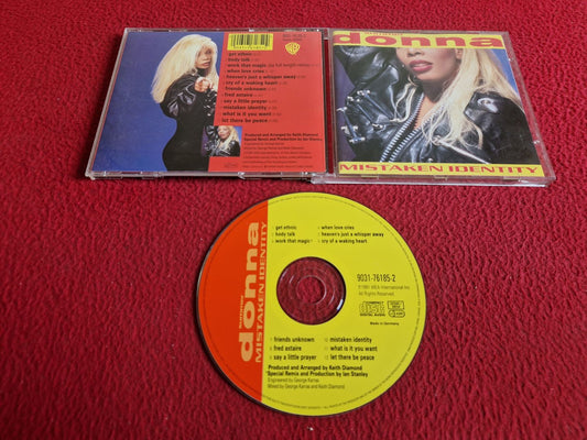 DONNA SUMMER MISTAKEN IDENTITY CD