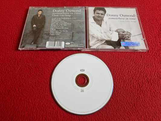 DONNY OSMOND SOMEWHERE IN TIME CLASSIC LOVE SONGS SPECIAL EDITION CD