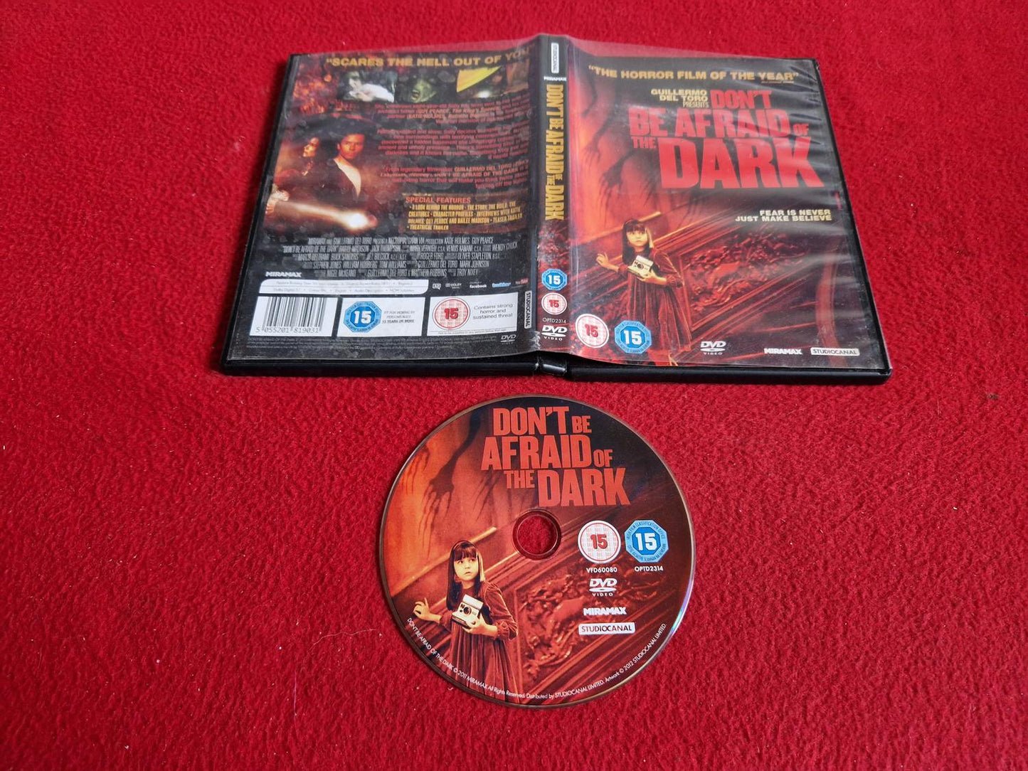 DON'T BE AFRAID OF THE DARK DVD