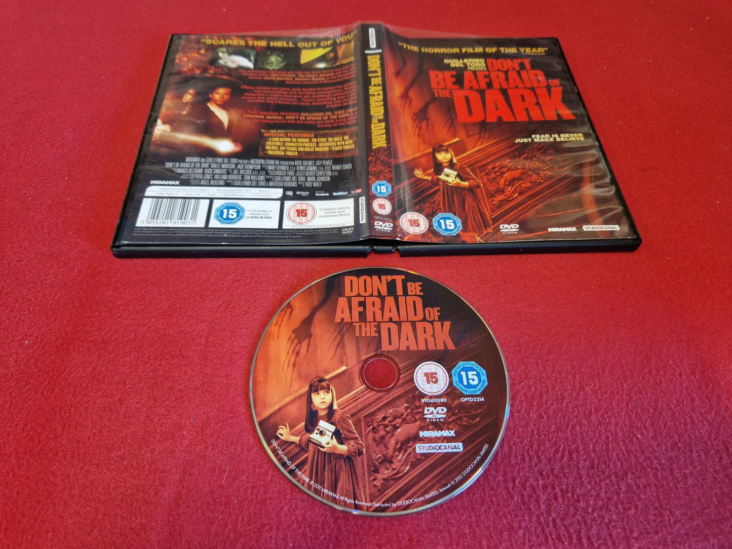 DONT BE AFRAID OF THE DARK till DVD