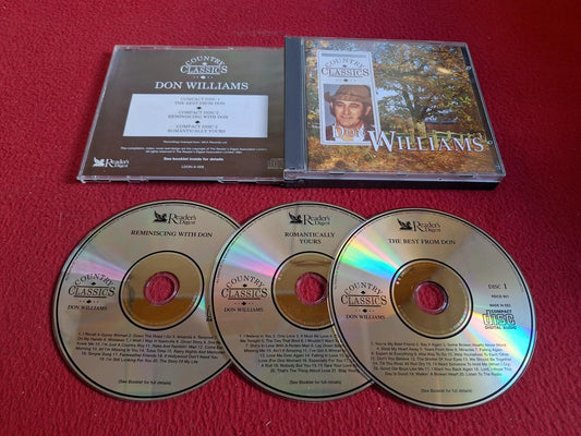 DON WILLIAMS COUNTRY CLASSICS CD BOX