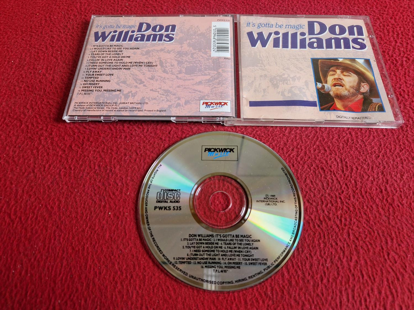 DON WILLIAMS IT'S GOTTA BE MAGIC CD