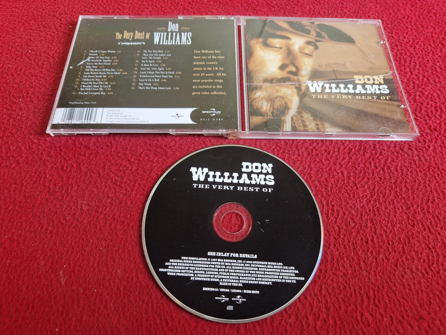 DON WILLIAMS THE VERY BEST OF CD