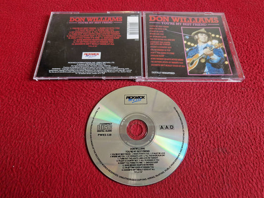 DON WILLIAMS YOU'RE MY BEST FRIEND CD