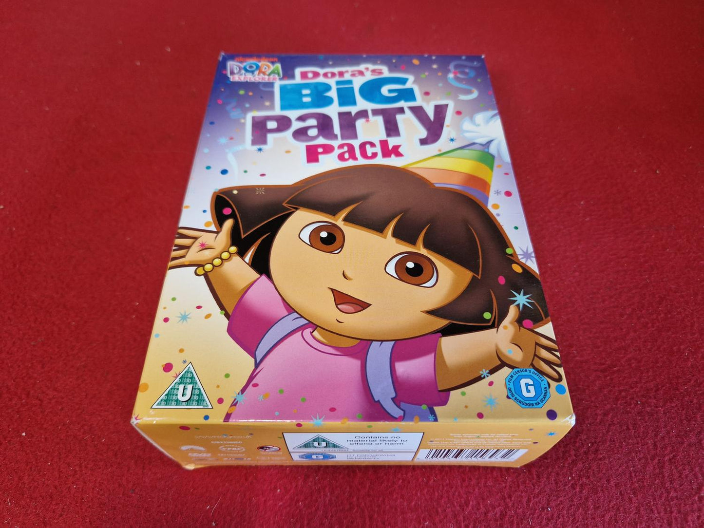 DORA THE EXPLORER BIG PARTY PACK BOX till DVD