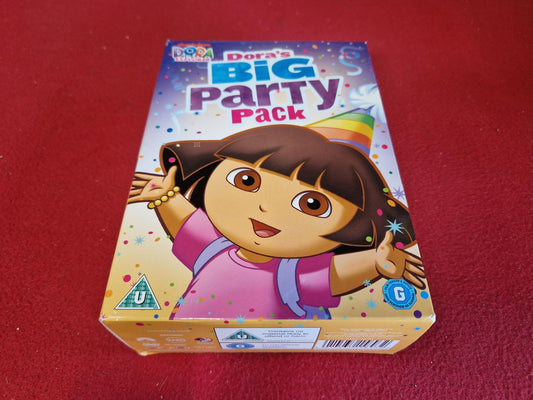 DORA THE EXPLORER BIG PARTY PACK BOX till DVD